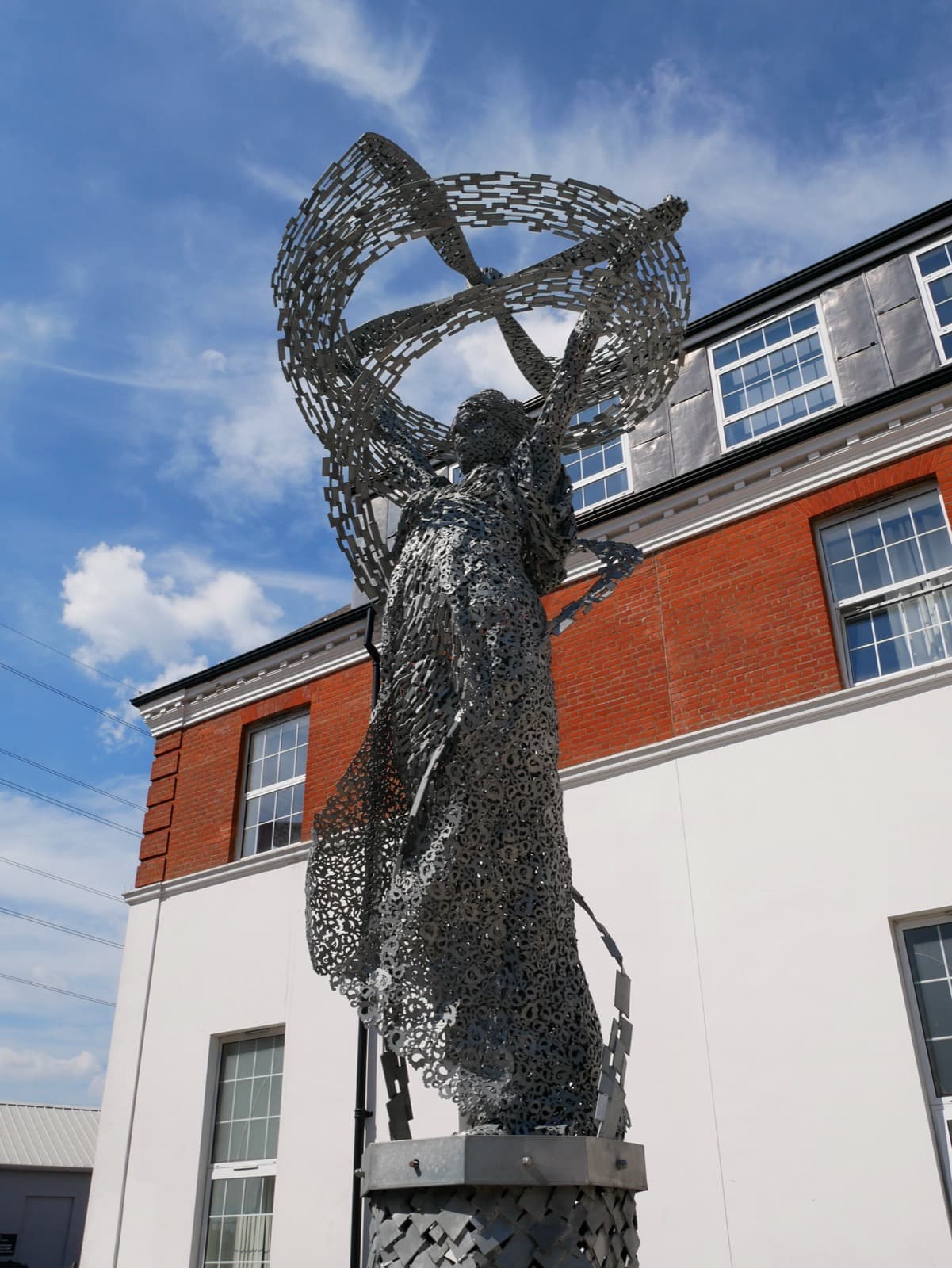 Andy Scott's 'Propella' sculpture in Crayford