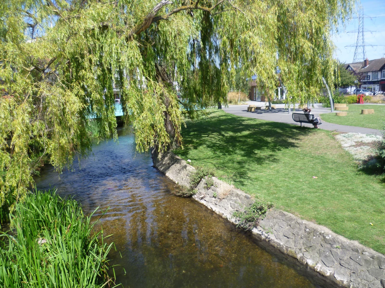Waterside Gardens and the River Cray, Crayford